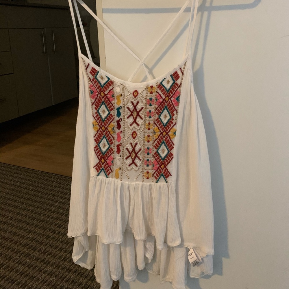 Urban outfitters strappy tank with details